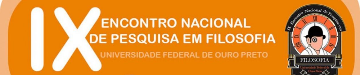 Encontro Nacional de Pesquisa em Filosofia da Universidade Federal de Ouro Preto | ENPF – IFAC (UFOP)